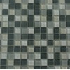 Green Blend Matte 02 - Glass Mosaic