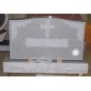 Upright Headstone with Engraved Cross Design (D3)