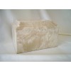 Cream Mocha Marble Urn
