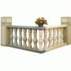 Mixed Granite Railing