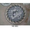 Mosaic with Dolphin Pattern