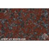 African Red Dark Granite