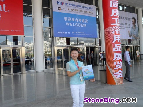 StoneBing at Kitchen & Bathroom Fair (KBF) 2012
