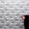 3D  Carrara White Stone Panel