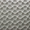 3D White Artificial Stone wall
