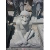 Stone monkey carving statue