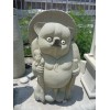 Stone racoon Statue