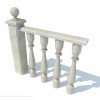 White Marble Baluster