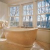 Sunny Light Limestone Bathtub