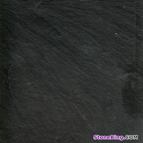 Black Riven Slate Tile