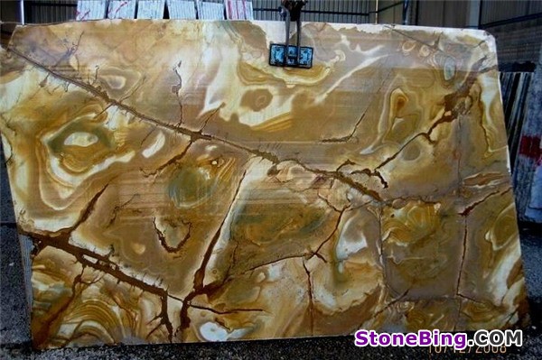 Wooden Nuts Granite Slab
