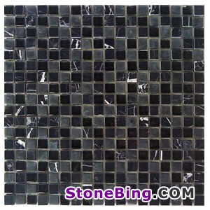 Black Marquina Mosaic Tile