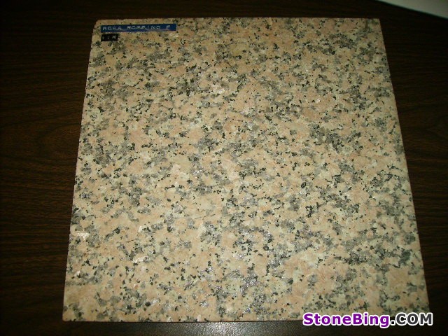 Rosa Porina Flamed Granite Tile