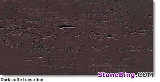 Dark Coffe Travertine Tile