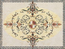 Water Jet Medallion 732