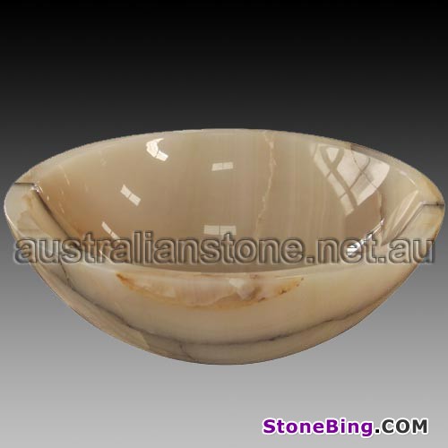 Pink Onyx Vessel Sink 02