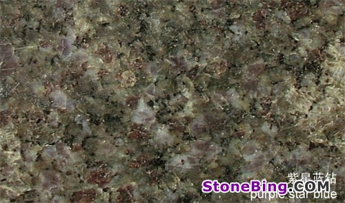 Purple Star Blue Granite Tile