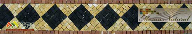 BO001 Marble Mosaic Border