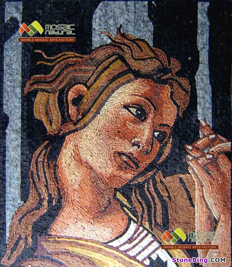 FG005 Marble Mosaic Europe Art 
