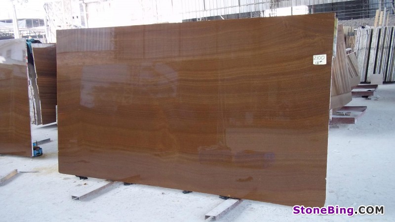 Wooden Yellow Marble Slabs