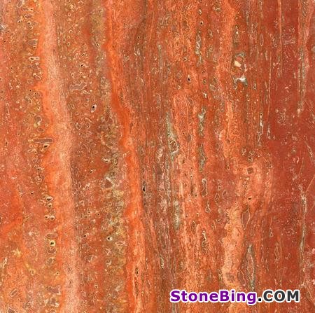 Red Travertine Tile