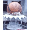 Red Multicolor Granite Fountain Ball