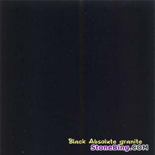 Black Absolute Indian Granite Tile