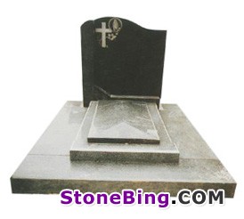 Western Style Granite Tombstone