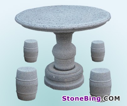 Granite Table and Chairs