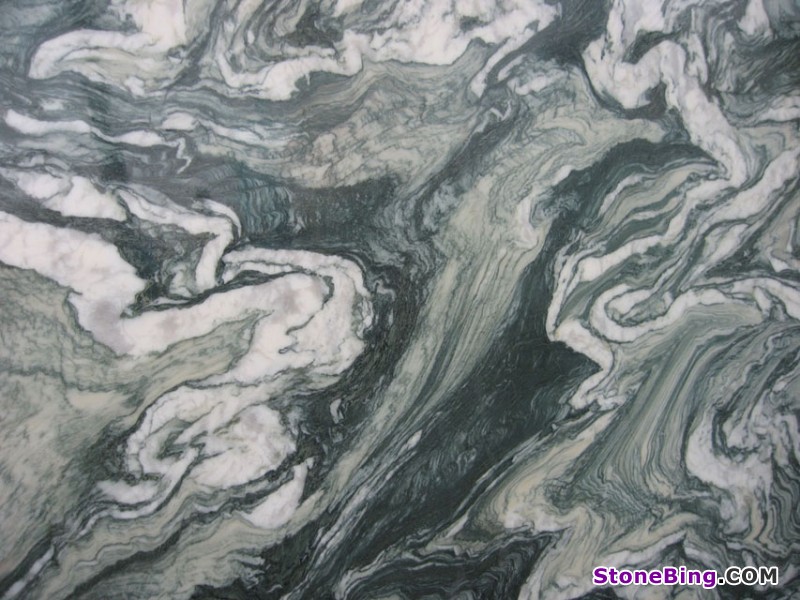 Landscape Green Marble tile