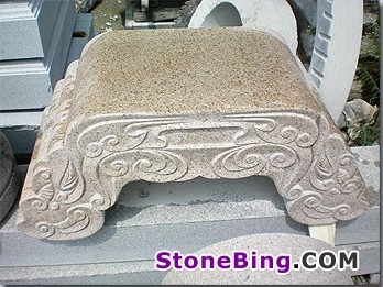 Golden Rustic Granite Bench SP-002
