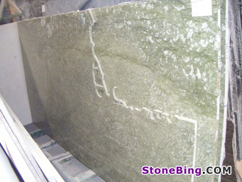 Green Of Dandong Marble Slab