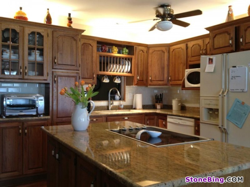 Golden Honey Granite Countertop