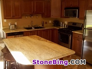 Colonial Cream Granite Countertop