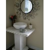 White Mexican Marble Vanity Top