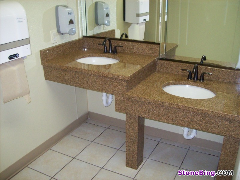 Giallo Antico Granite Vanity Top