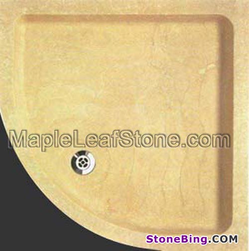 Sunny Gold Marble Shower Tray