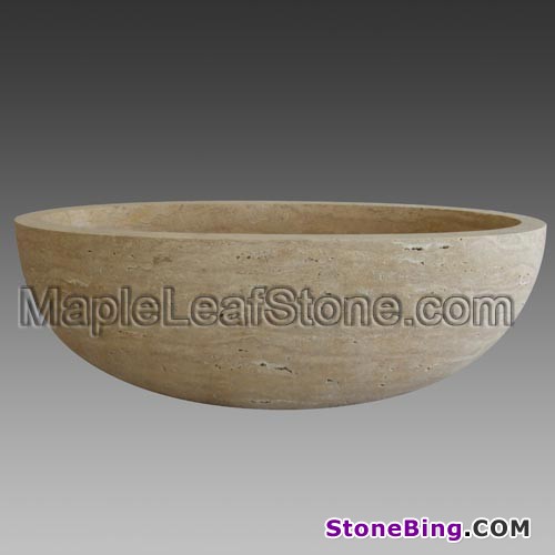 Sunshine Travertine Bathtub 81