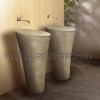 Sunshine Travertine Pedestal Sink 71