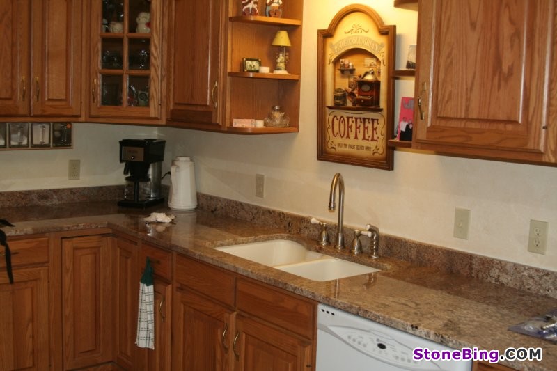 African Ivory Kitchen Countertop