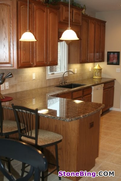 Brown Sucurri Kitchen Countertop