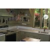 Honed White Carrera Kitchen Countertop