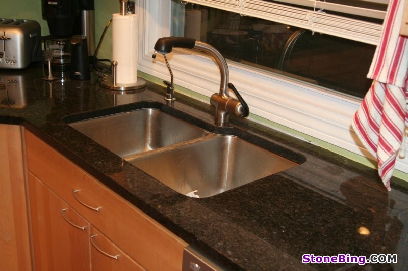 Masabi Black Kitchen Countertop