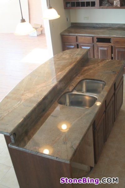 Nepson Gold Kitchen Countertop