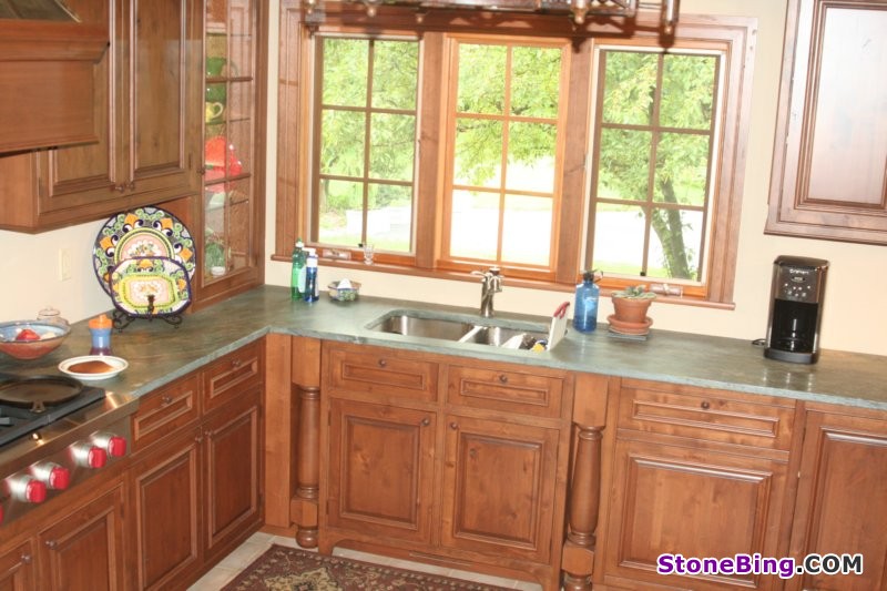 Oasis Antique Brushed Kitchen Countertop
