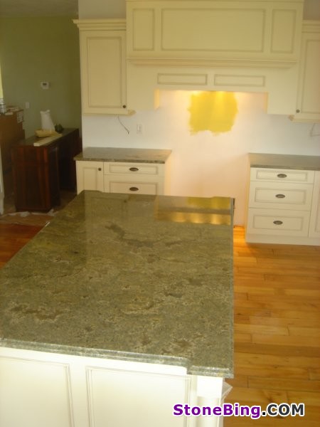 Seafoam Green Kitchen Countertop