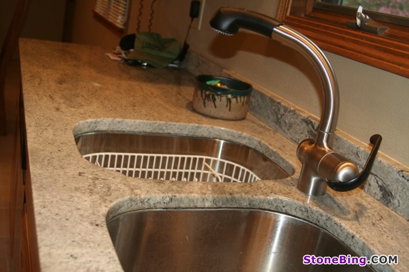 Silver Gray Kitchen Countertop