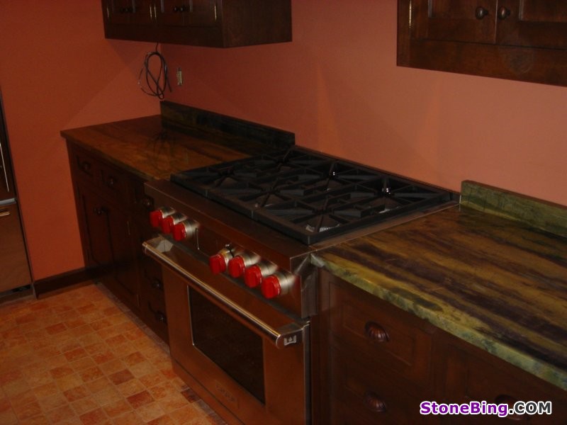 Verde Amazonia Kitchen Countertop