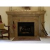 Noche Travertine Fireplace