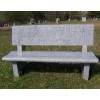 Custom  Grey Granite Bench